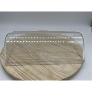 Whirlpool Refrigerator Door Compartment Replacement W10385897 Clear Plastic Part